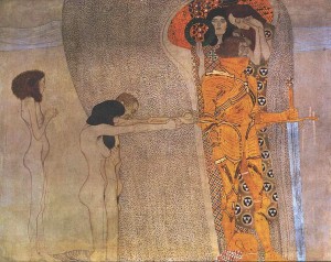 Klimt: il fregio di Beethoven